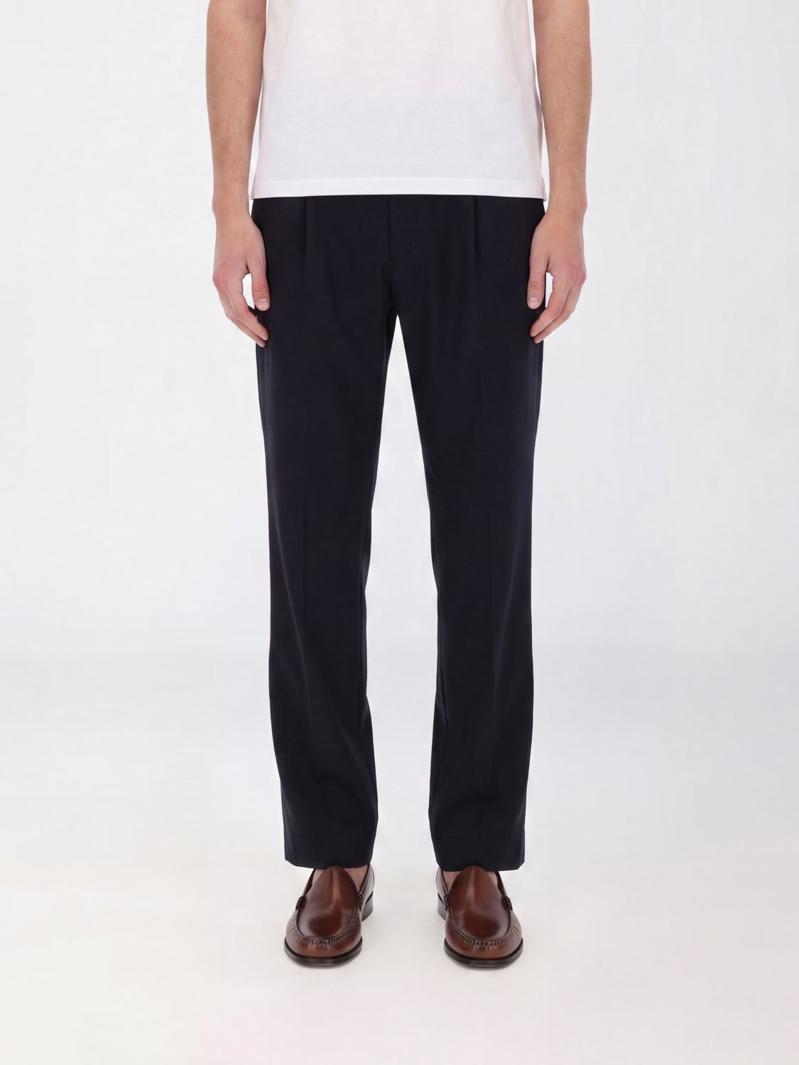 Pants Men color Blue
