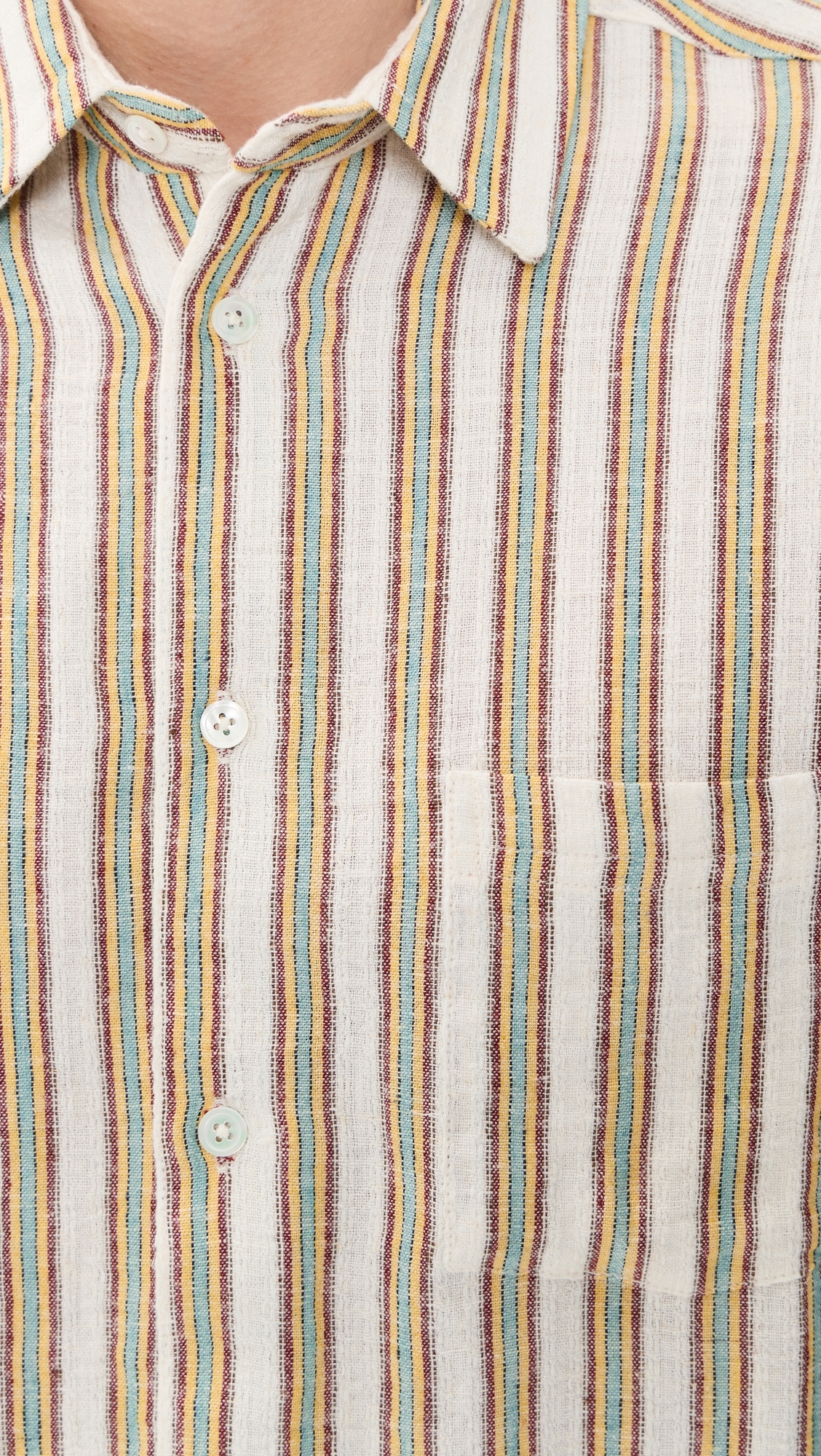 Canopy Classic Stripe Shirt White / Multi