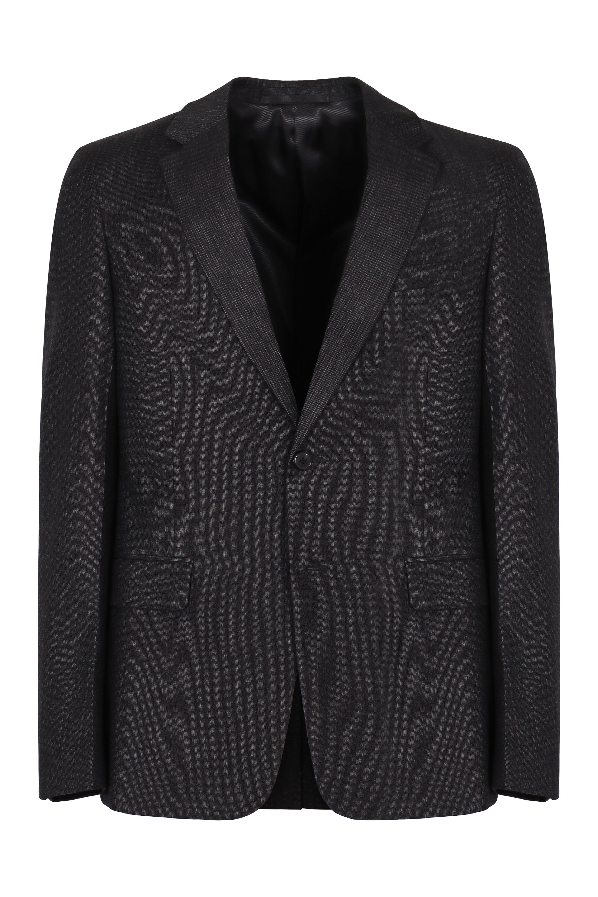 Single-breasted Wool and Cashmere Suit