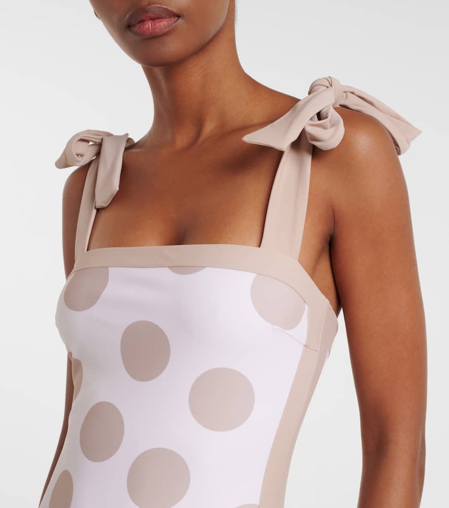 Piper polka-dot swimsuit