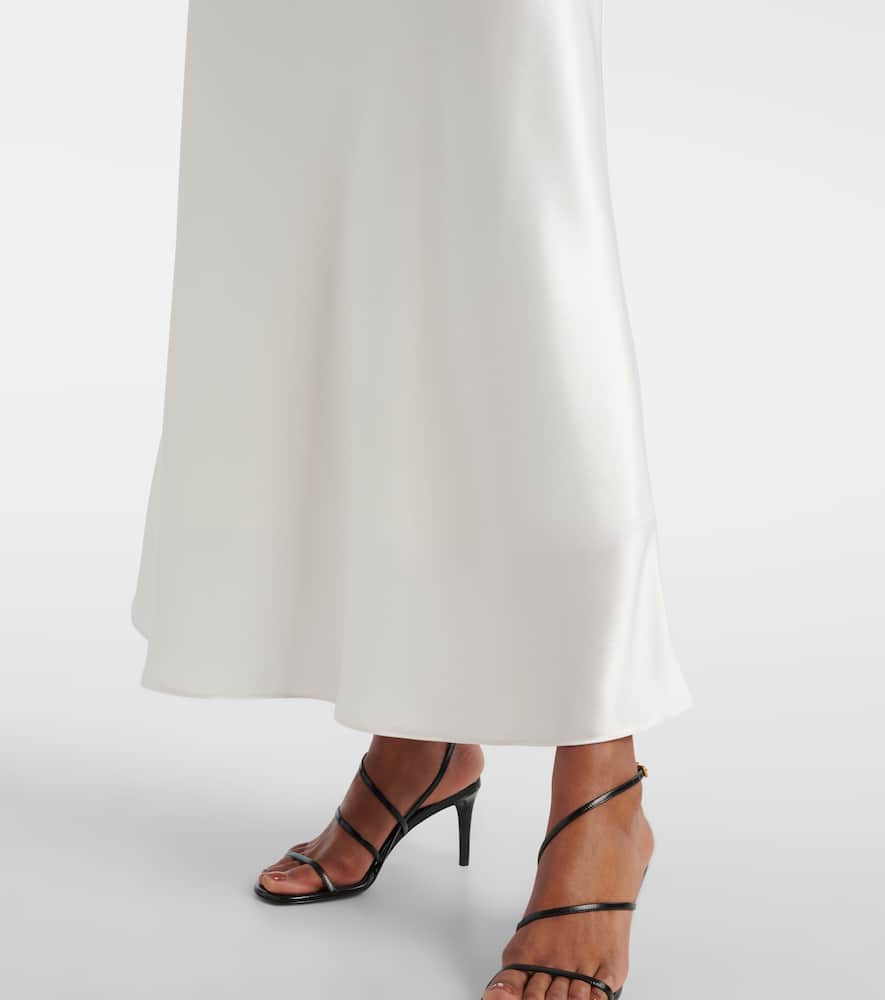 Satin slip dress