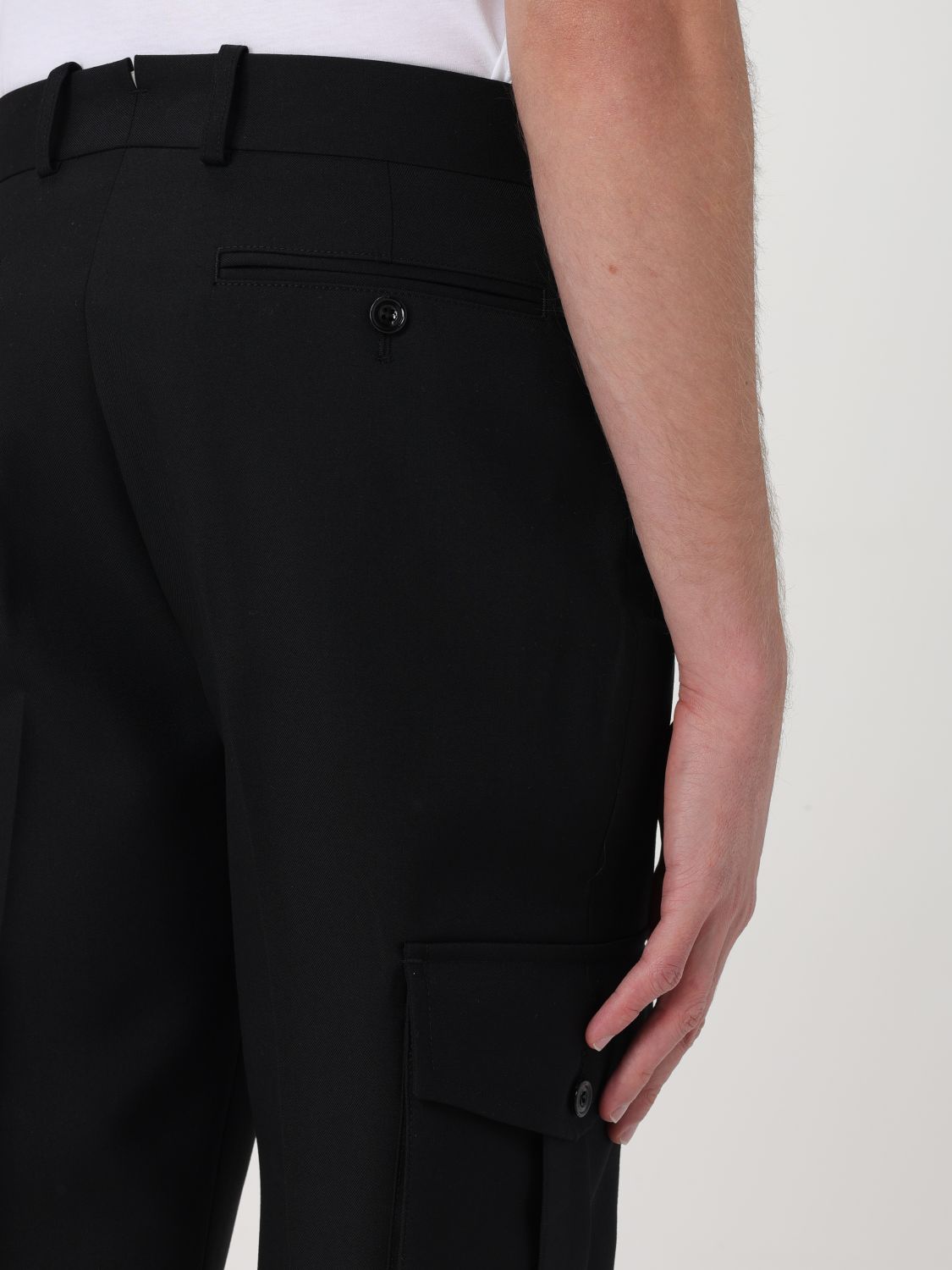 Pants Men color Black