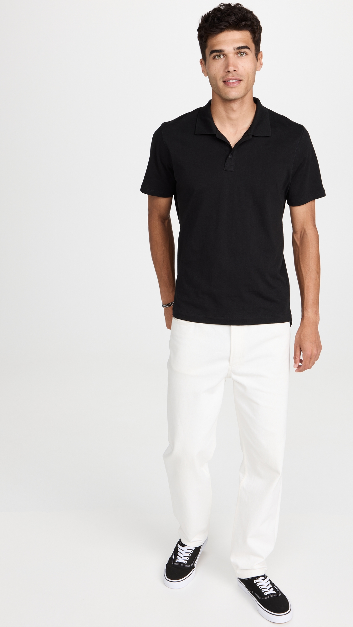 Classic Jersey Polo Black