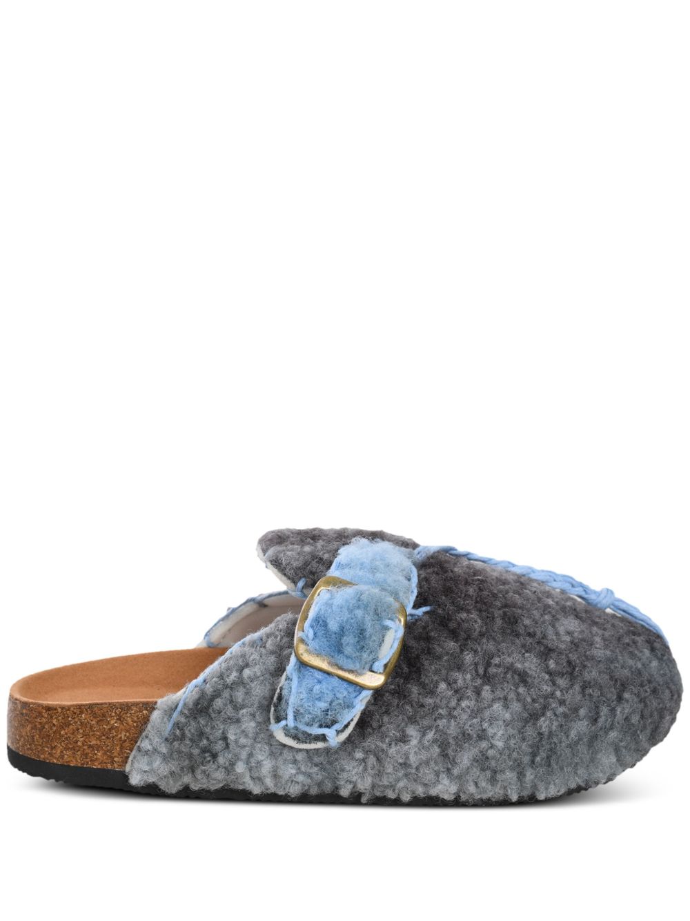 Virgin Fur slippers - Blue