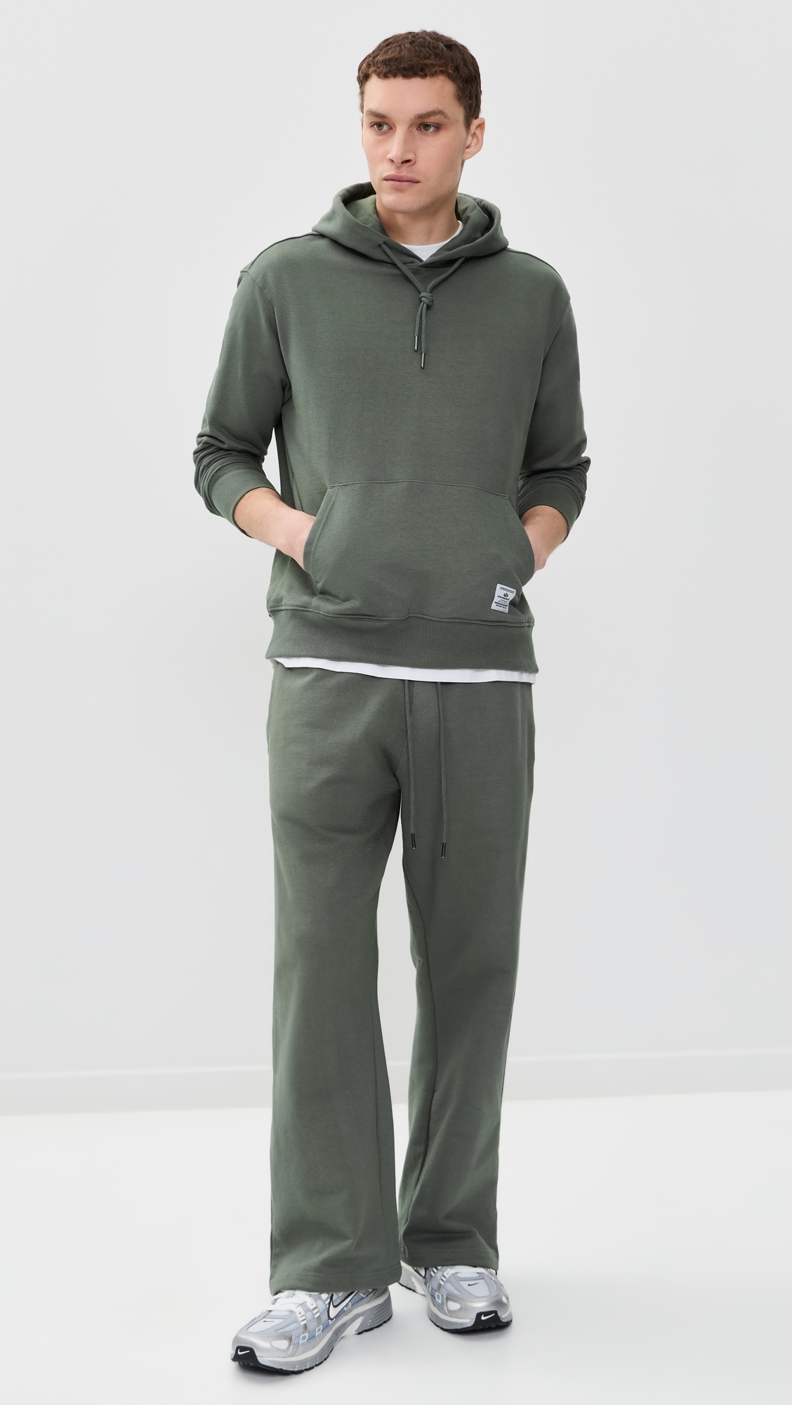 Essential French Terry Hoodie Gen II FIELD GRAY