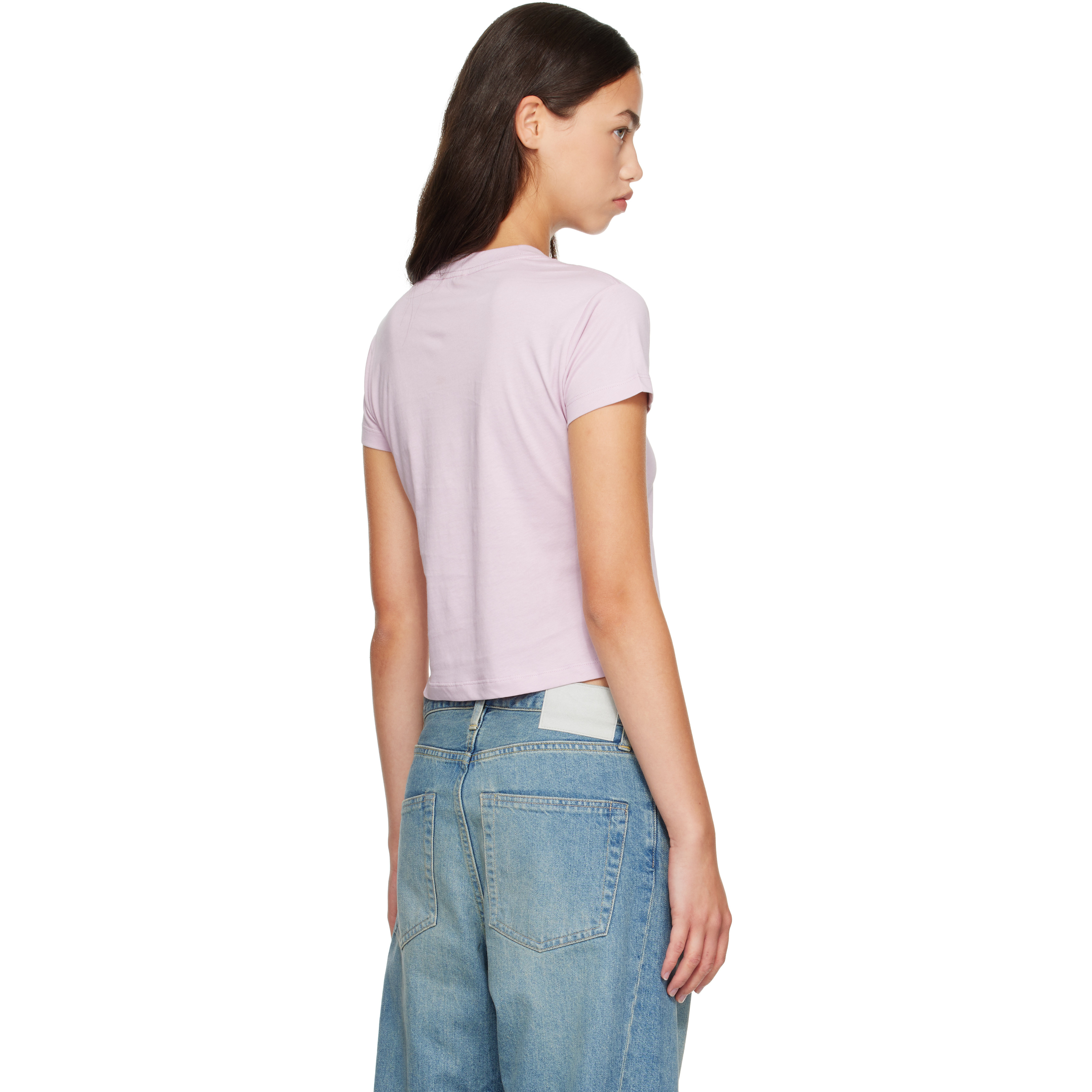 Pink Vintage Camping Logo T-shirt