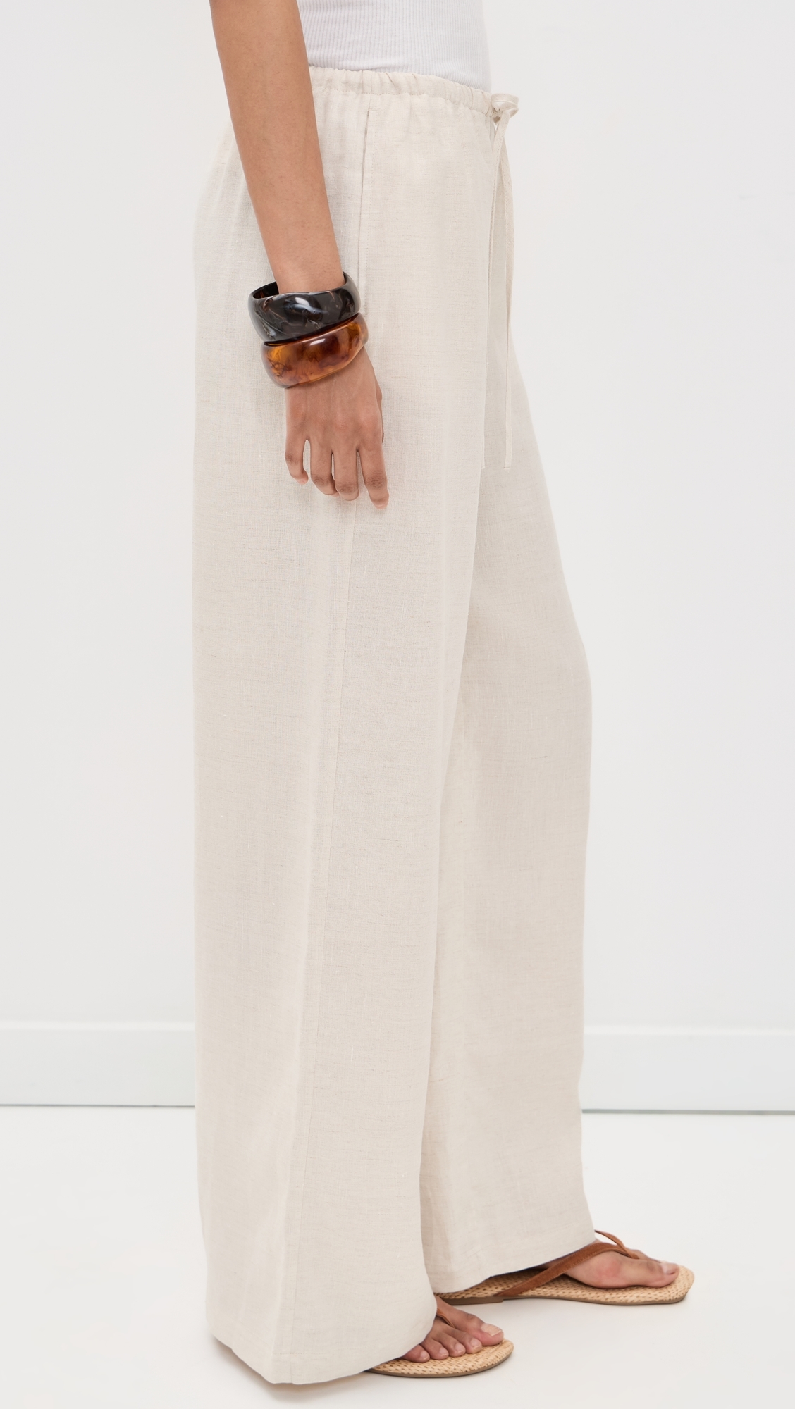 Mateo Linen Pants Natural