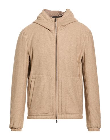 Man Jacket Sand Size 40 Cashmere