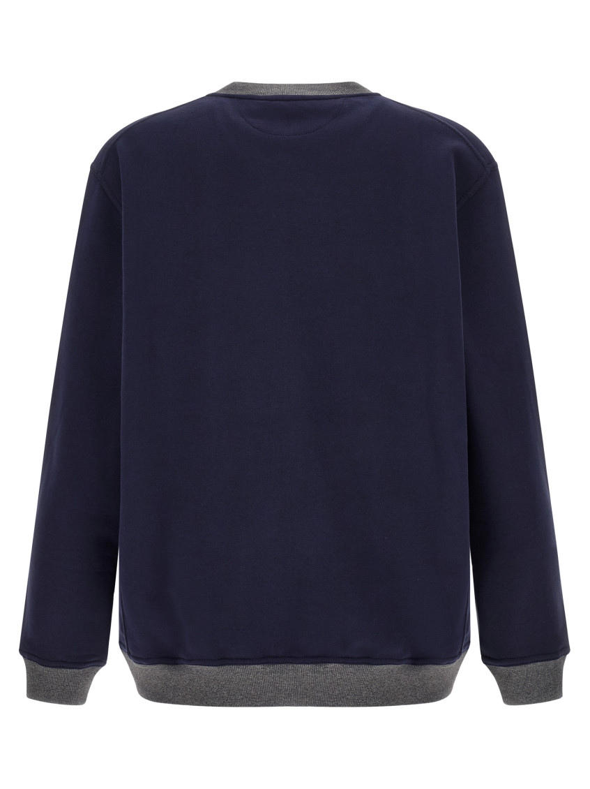 Navy Blue Relaxed Sweatshirt
