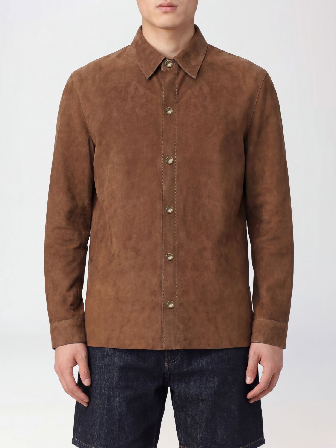 Jacket Men color Brown