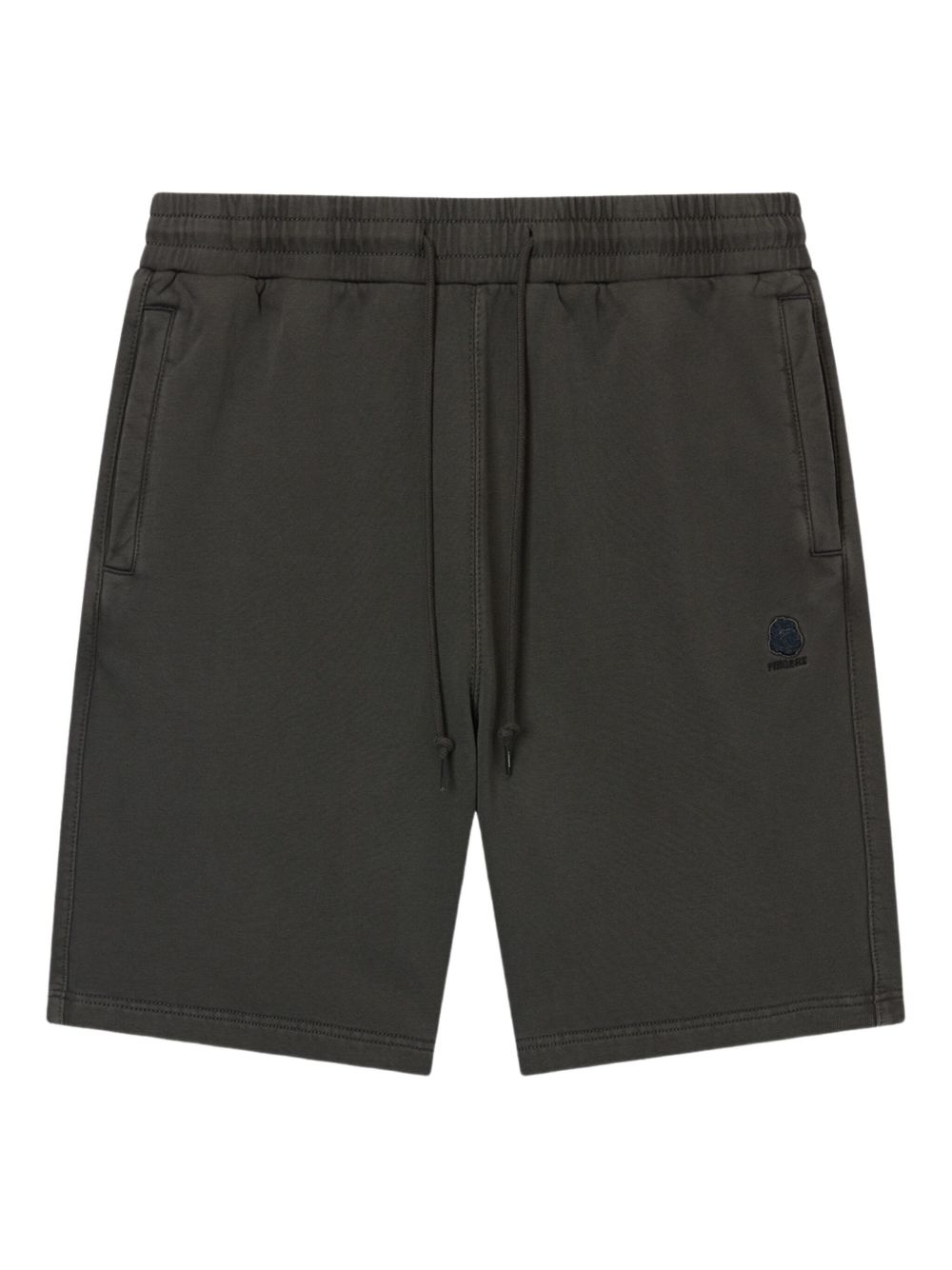 Elasticated-waist shorts - Grey