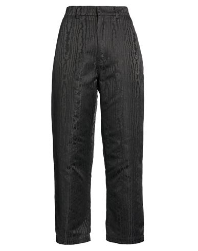 Woman Pants Black Size S Polyester