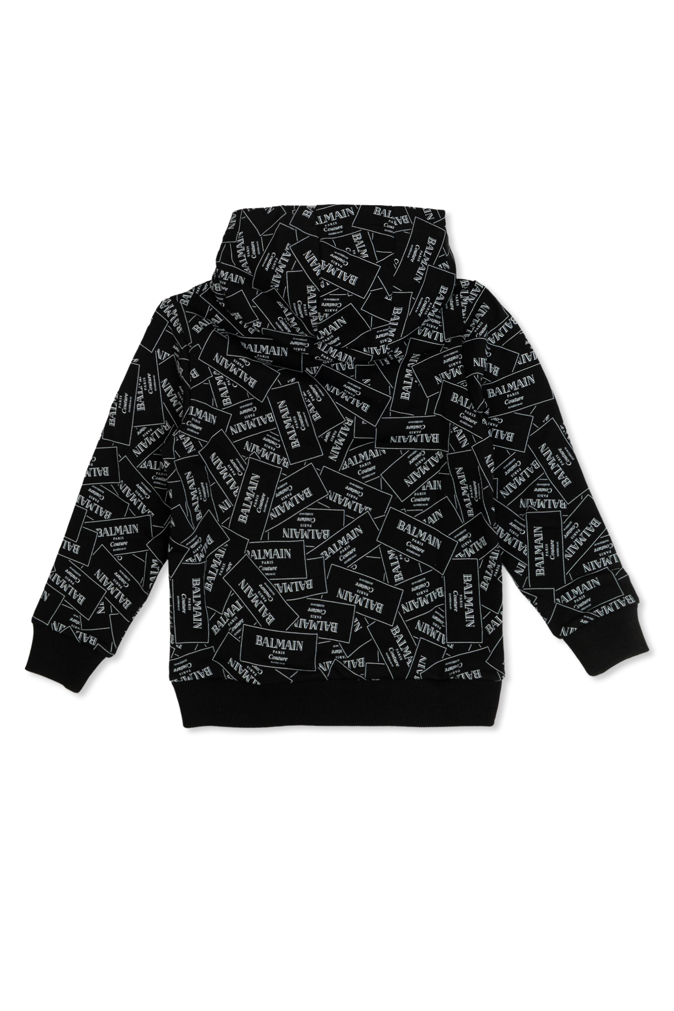 Sweatshirt With Logo, Unisex, Black