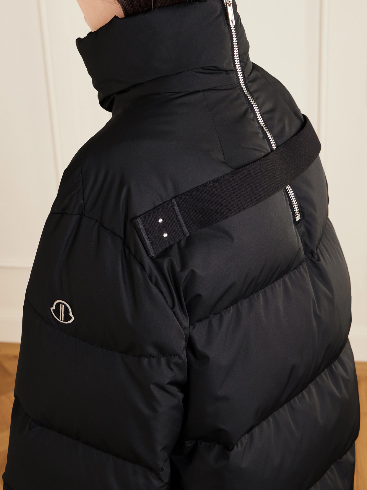 + Moncler Cyclopic Quilted Shell Down Jacket - Black