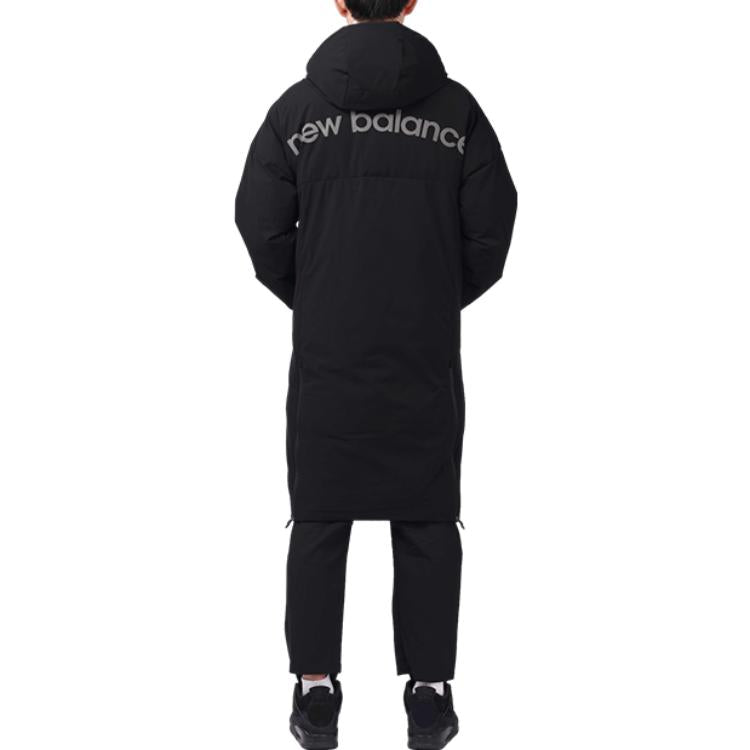 Street Style Long Down Jacket 'Black'