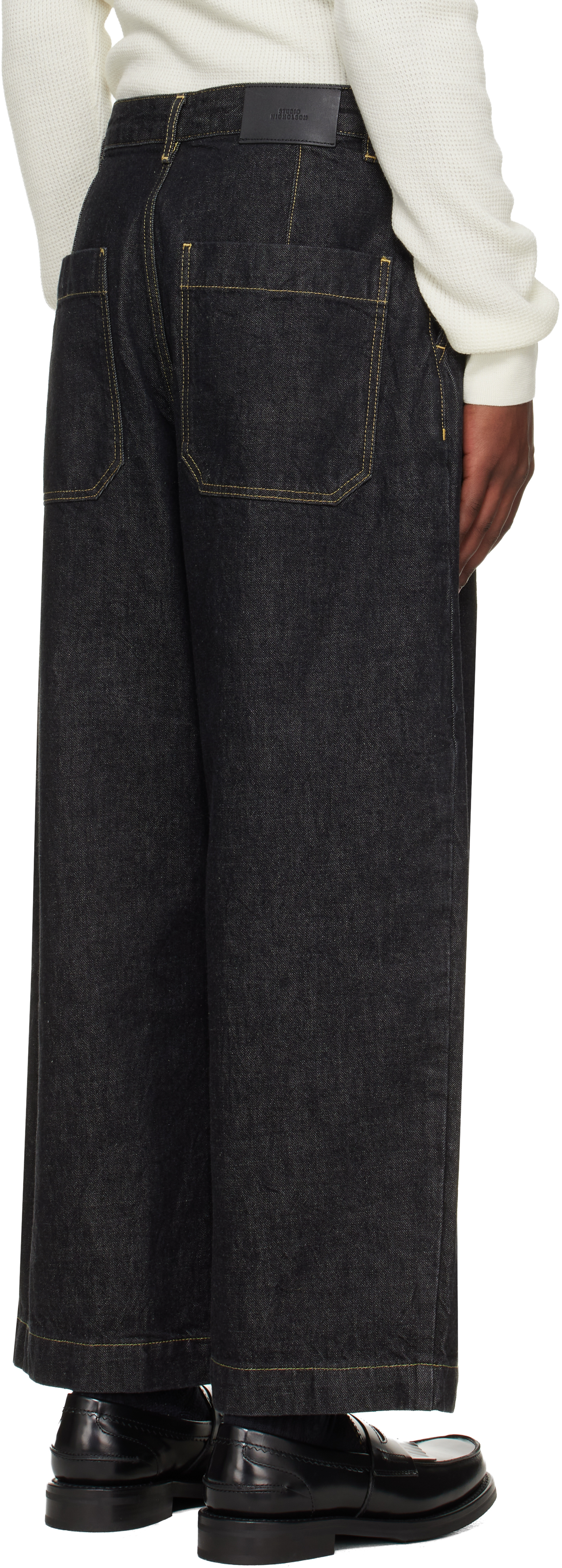 Black Puch Italian Denim Jeans