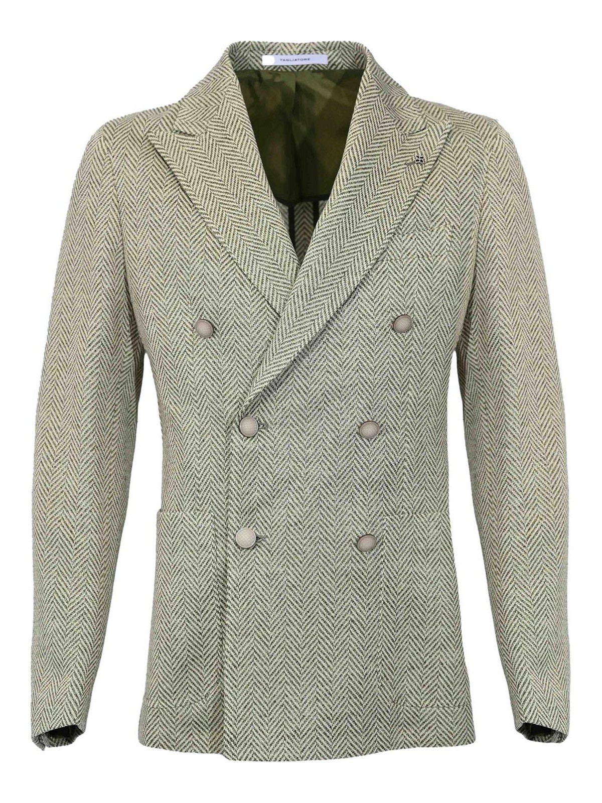 Double-breasted Montecarlo Jersey jacket
