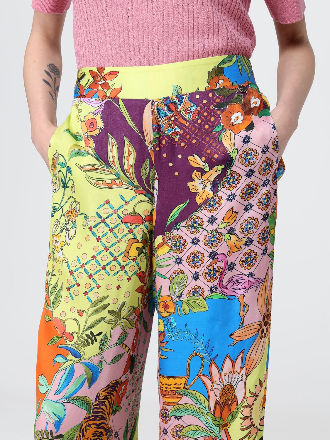 Pants Woman color Multicolor
