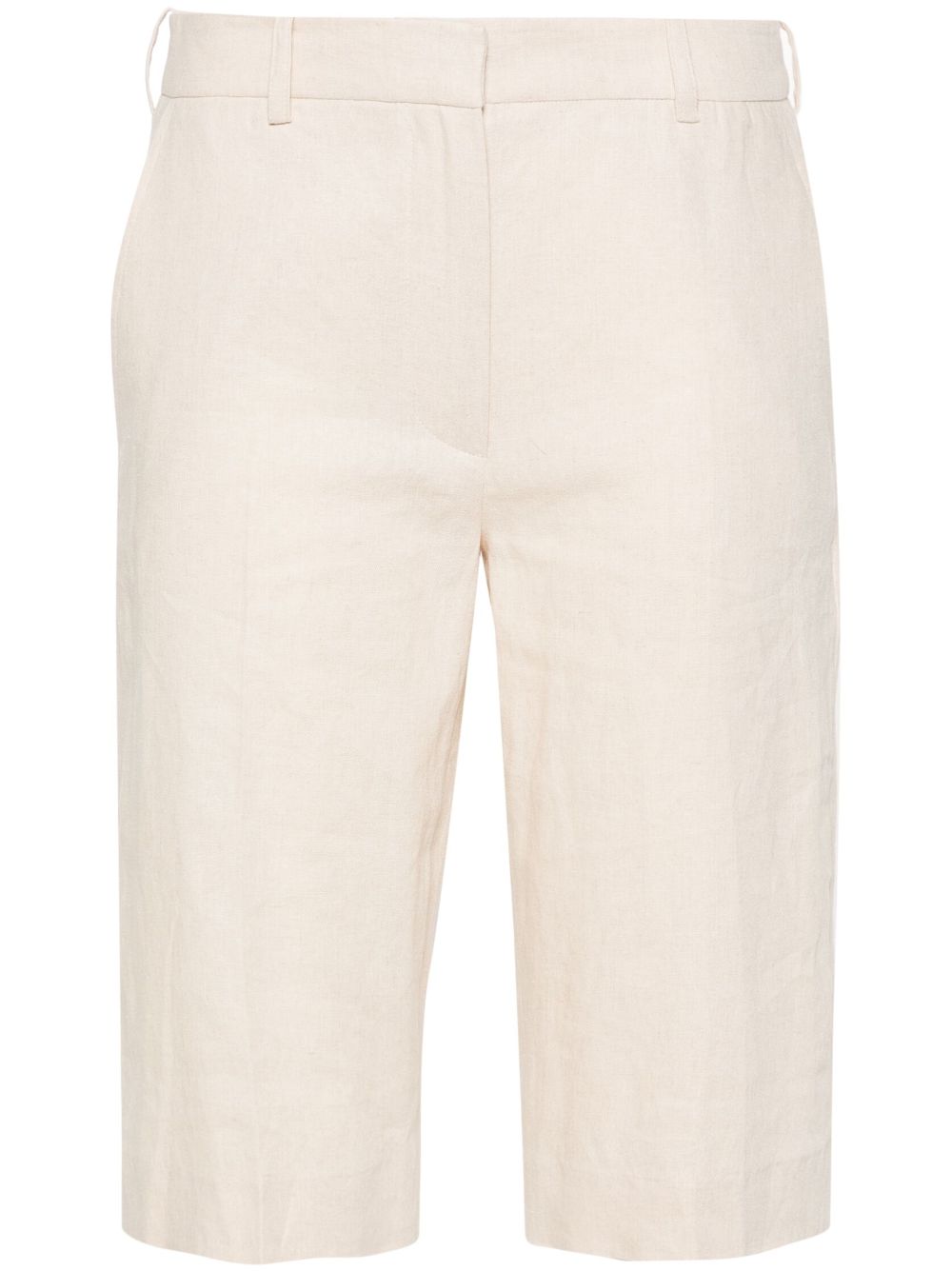 Nello wide-leg shorts - Neutrals