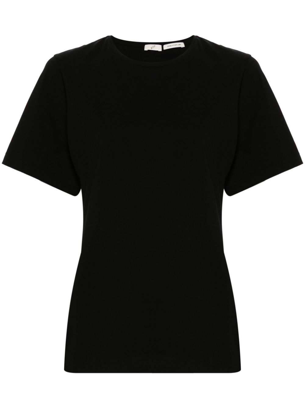 Organic cotton short-sleeve T-shirt - Black