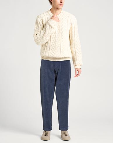 Man Pants Midnight blue Size 30 Cotton, Elastane