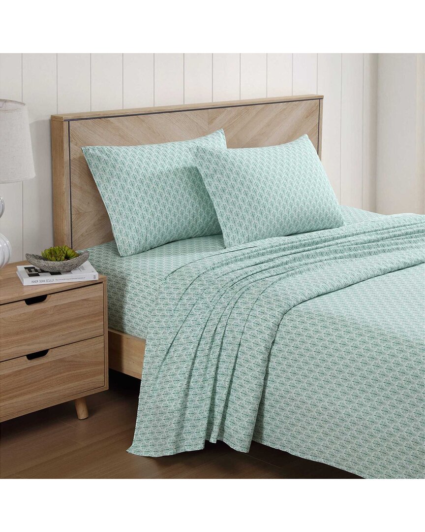 200 Thread Count Coastal Batik Percale Sheet Set
