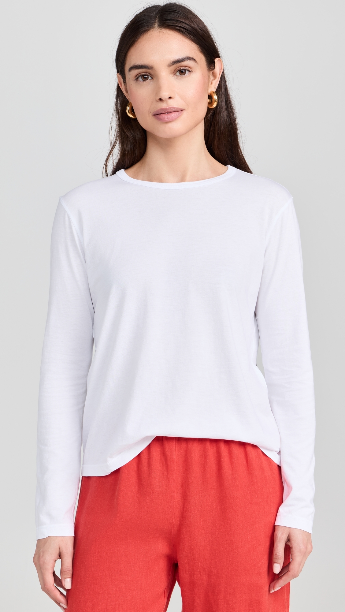 The Jersey Relaxed Long Sleeve Tee Powder