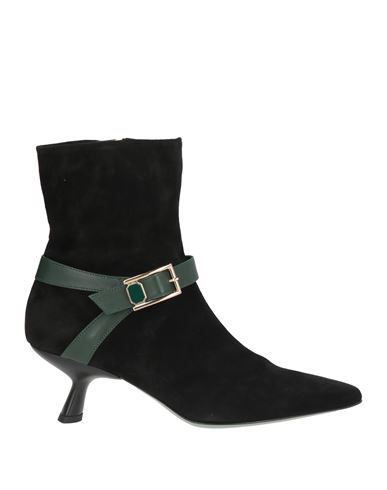 Woman Ankle boots Black Size 9 Leather