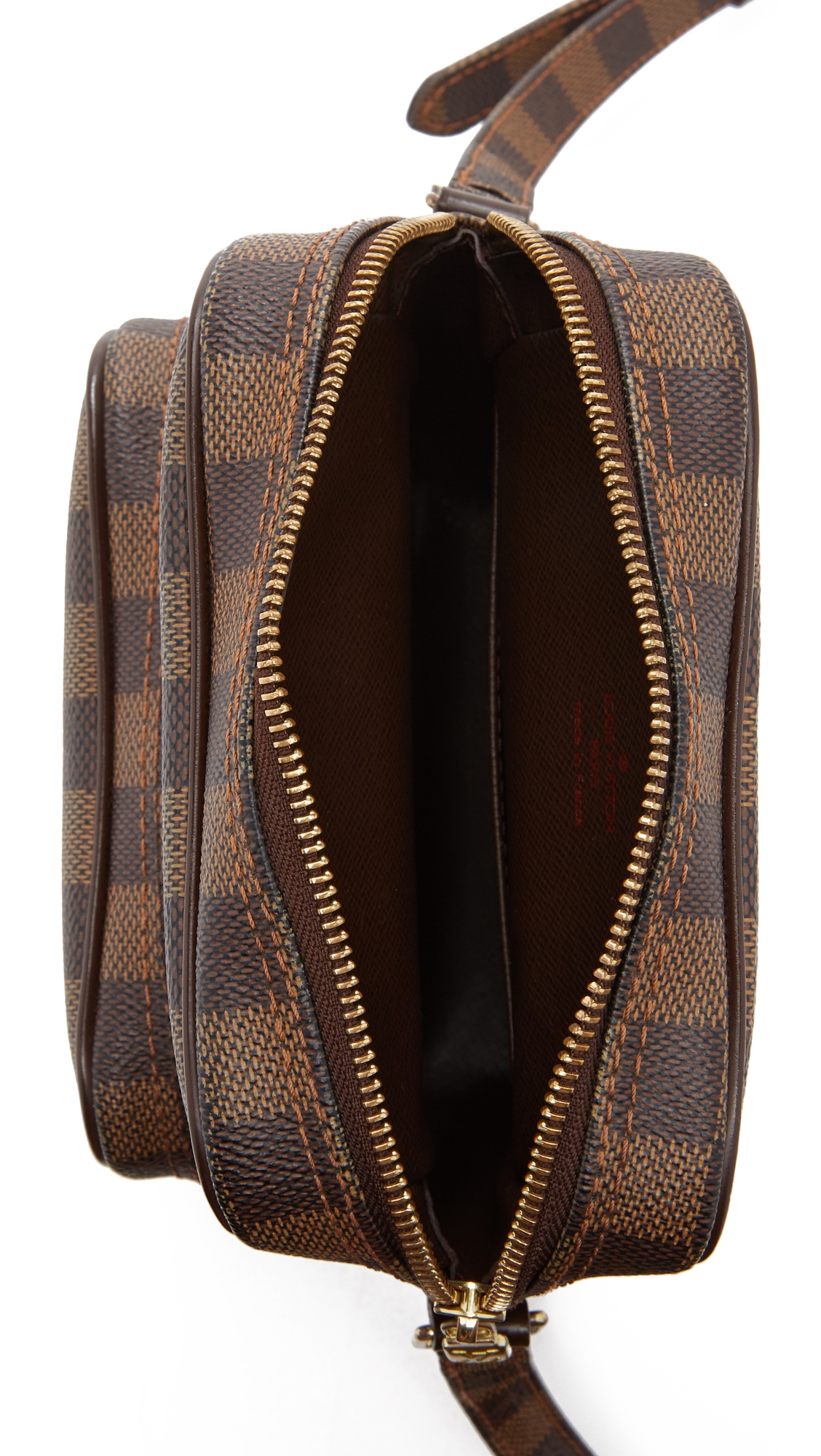 Louis Vuitton Damier Ebene Amazone Bag Brown One Size