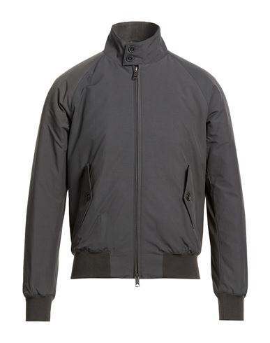 Man Jacket Grey Size 46 Cotton, Polyester