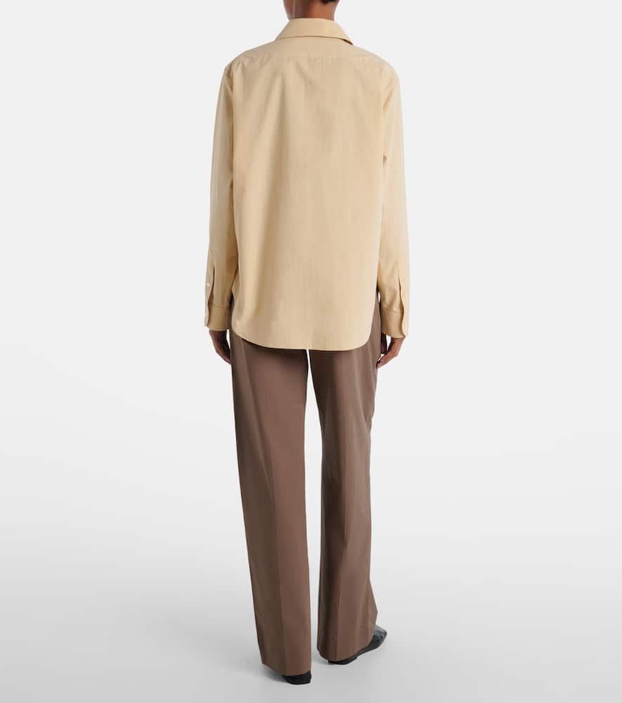 Margan cotton poplin shirt