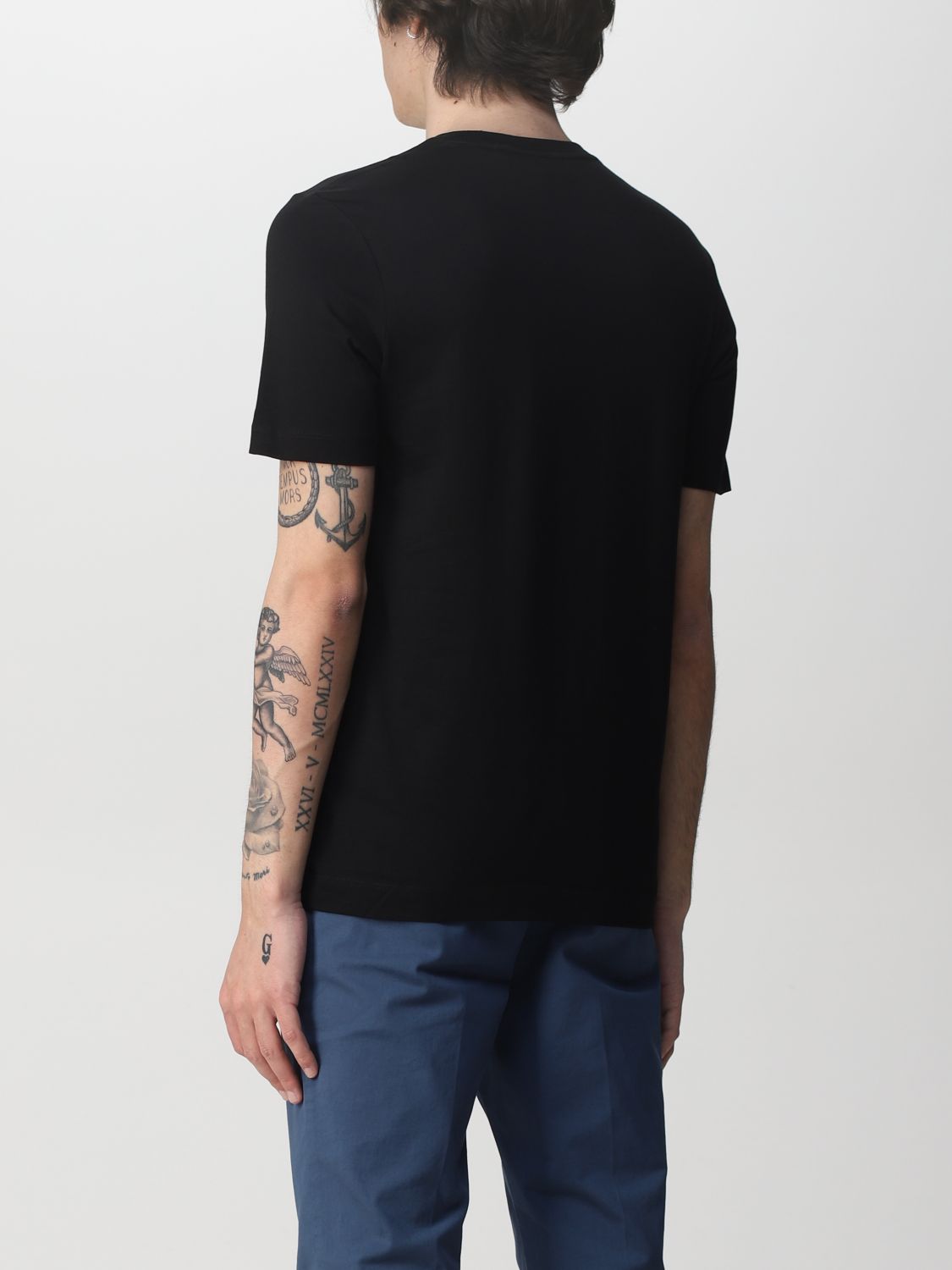 T-Shirt Men colour Black