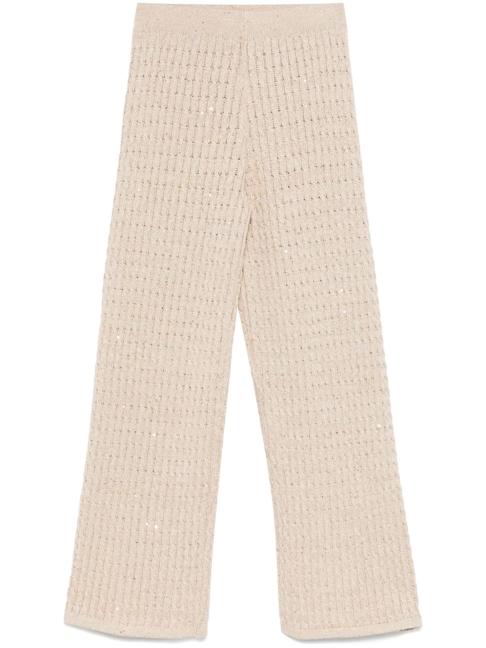 Eleventy knitted trousers - Neutrals