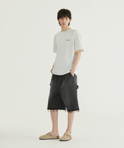 Supima Label Graphic T-Shirt White