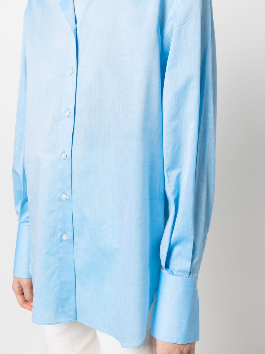 Sky Blue Cotton Shirt