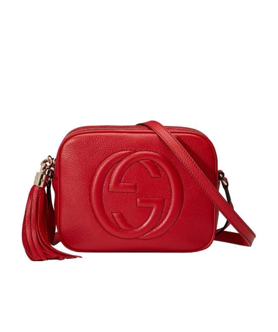 Soho disco small leather shoulder bag