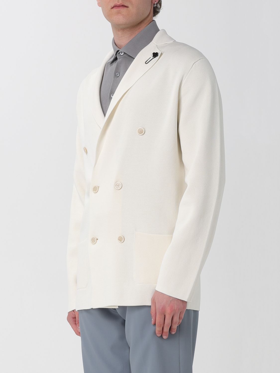 Jacket Men color White