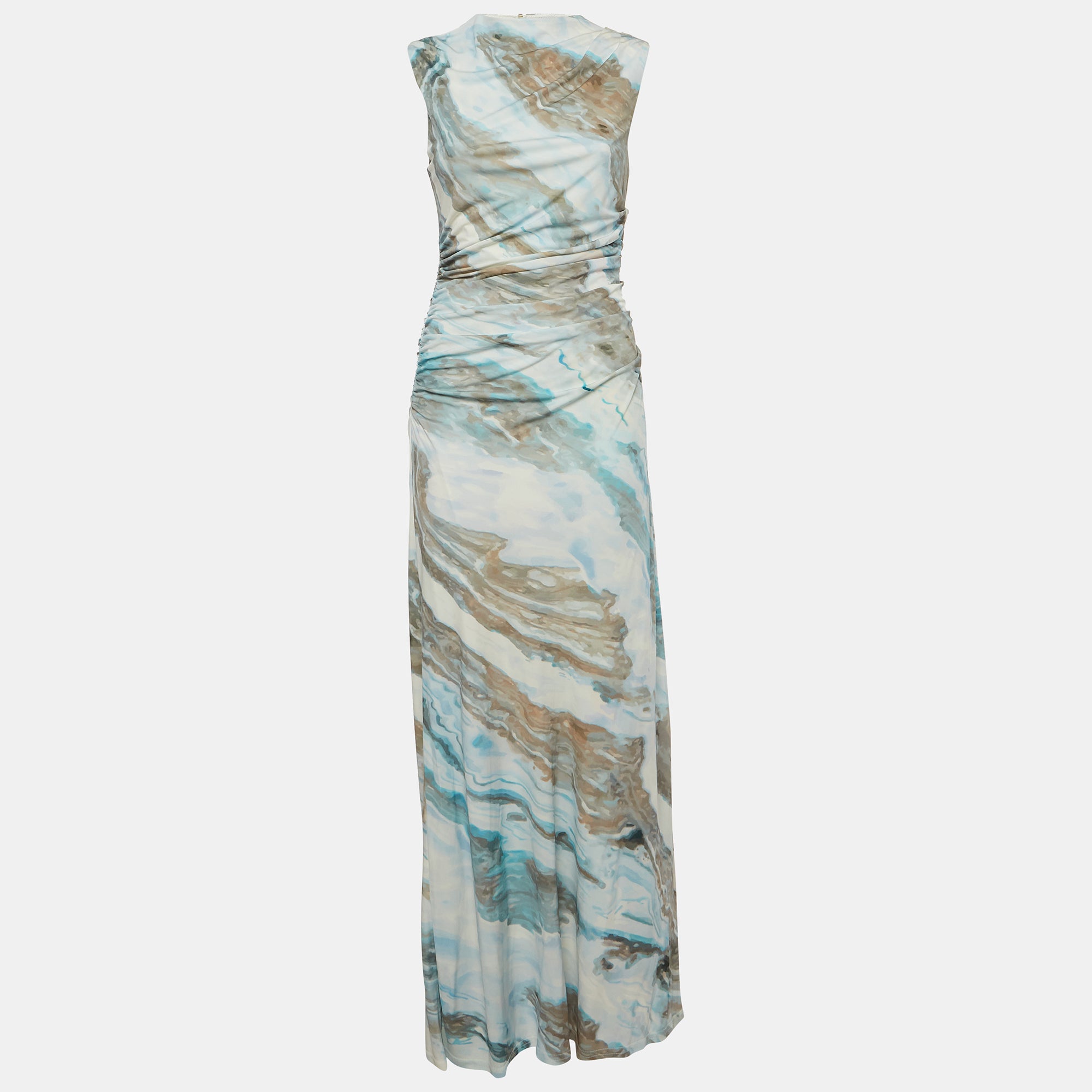 Multicolour Agate Print Jersey Juniper Dress