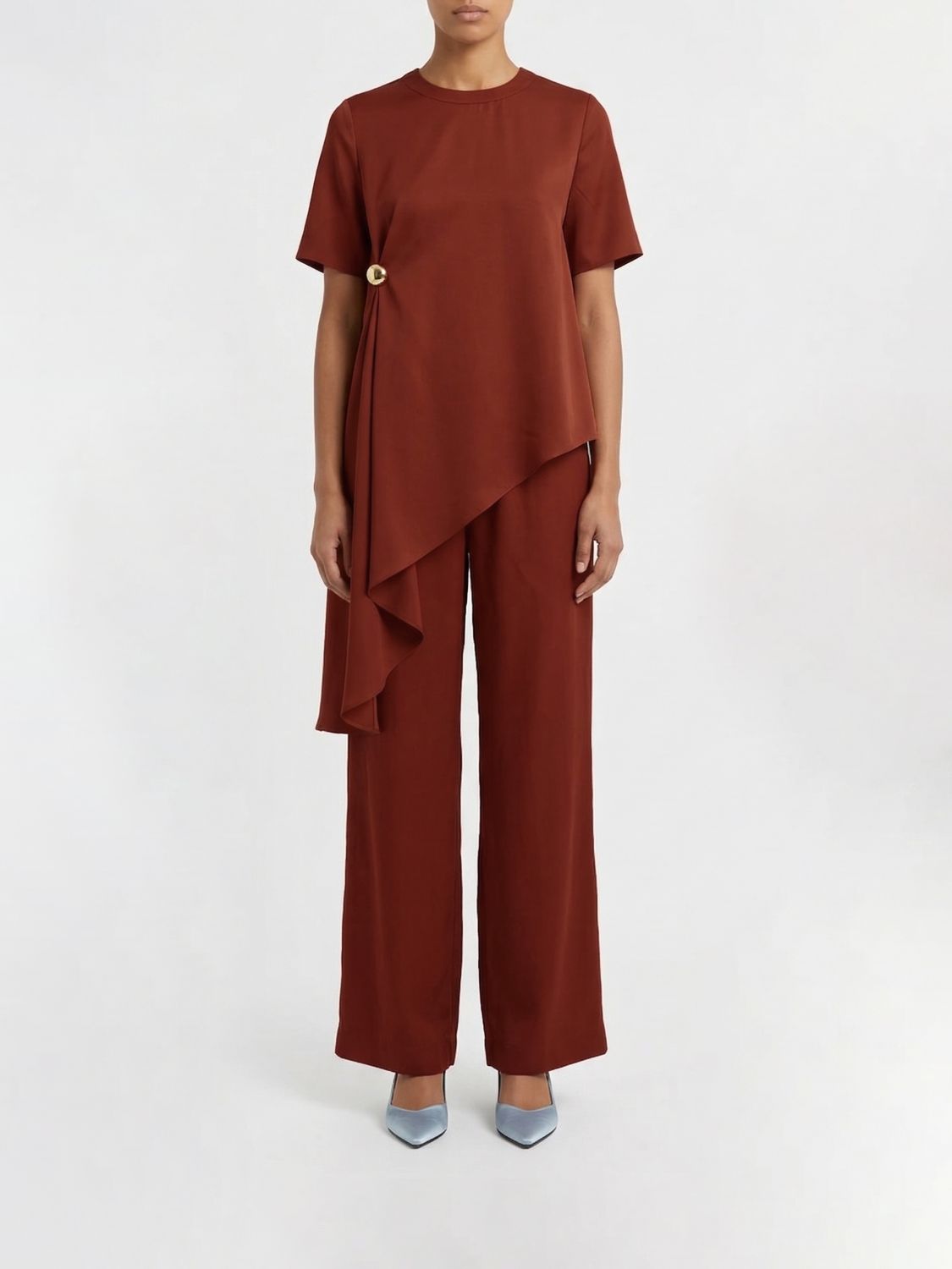 Top Woman color Black