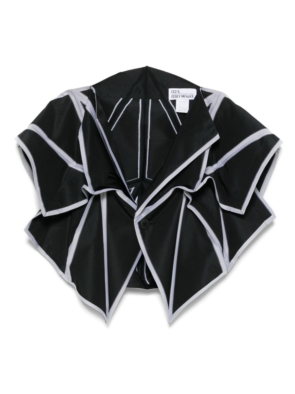 132 5. Issey Miyake No.5-jacquard jacket - Black