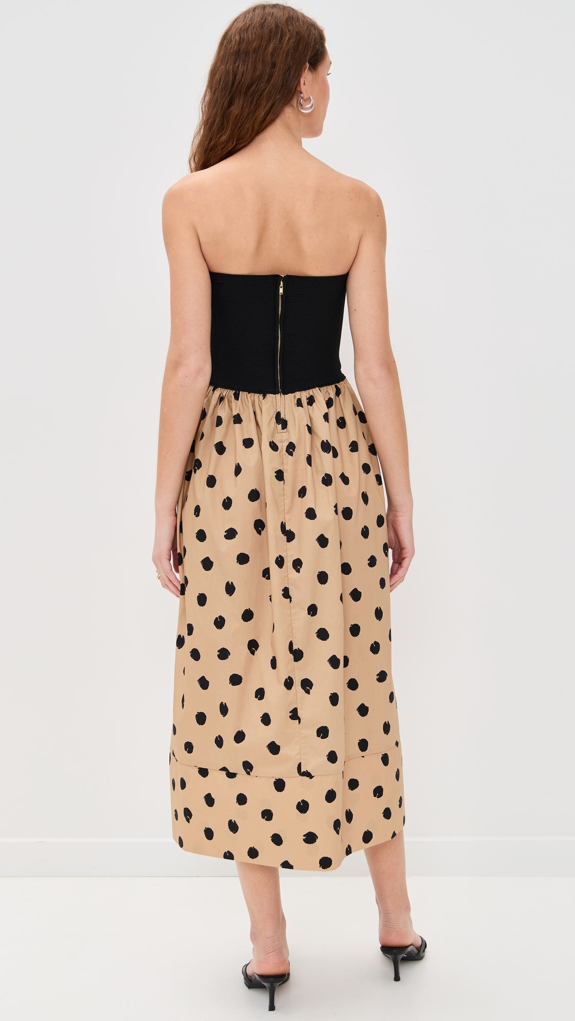 Cara Cara Cynthia Dress Spot Ginger Root