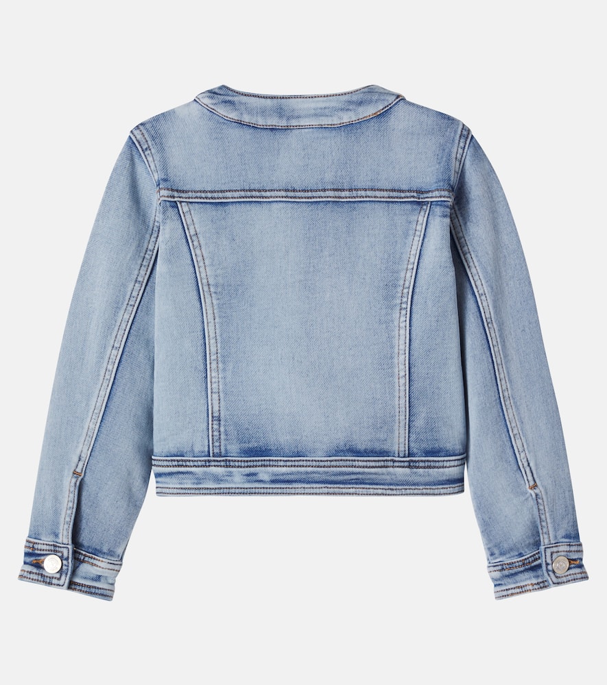 Embroidered denim jacket