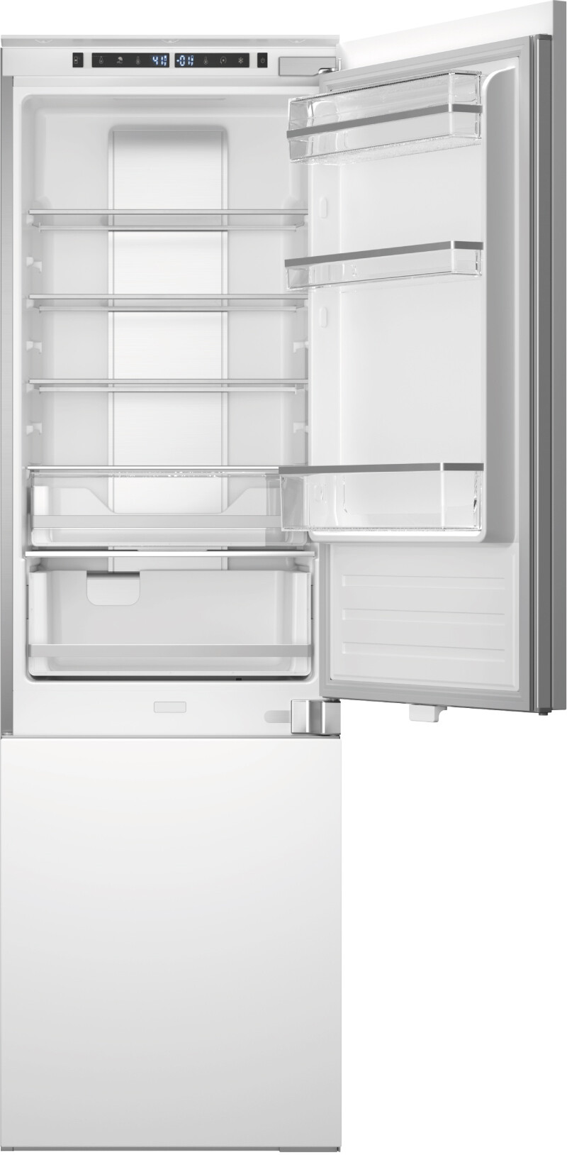Bertazzoni 24 Inch 24" Built In Bottom Freezer Refrigerator REF24BMBPNB