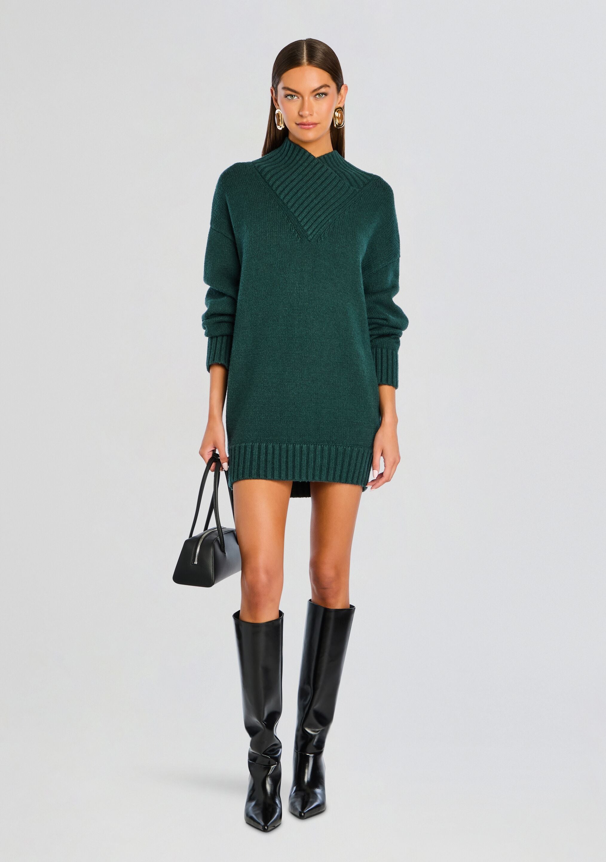 Dessa Chunky Knit Sweater Dress
