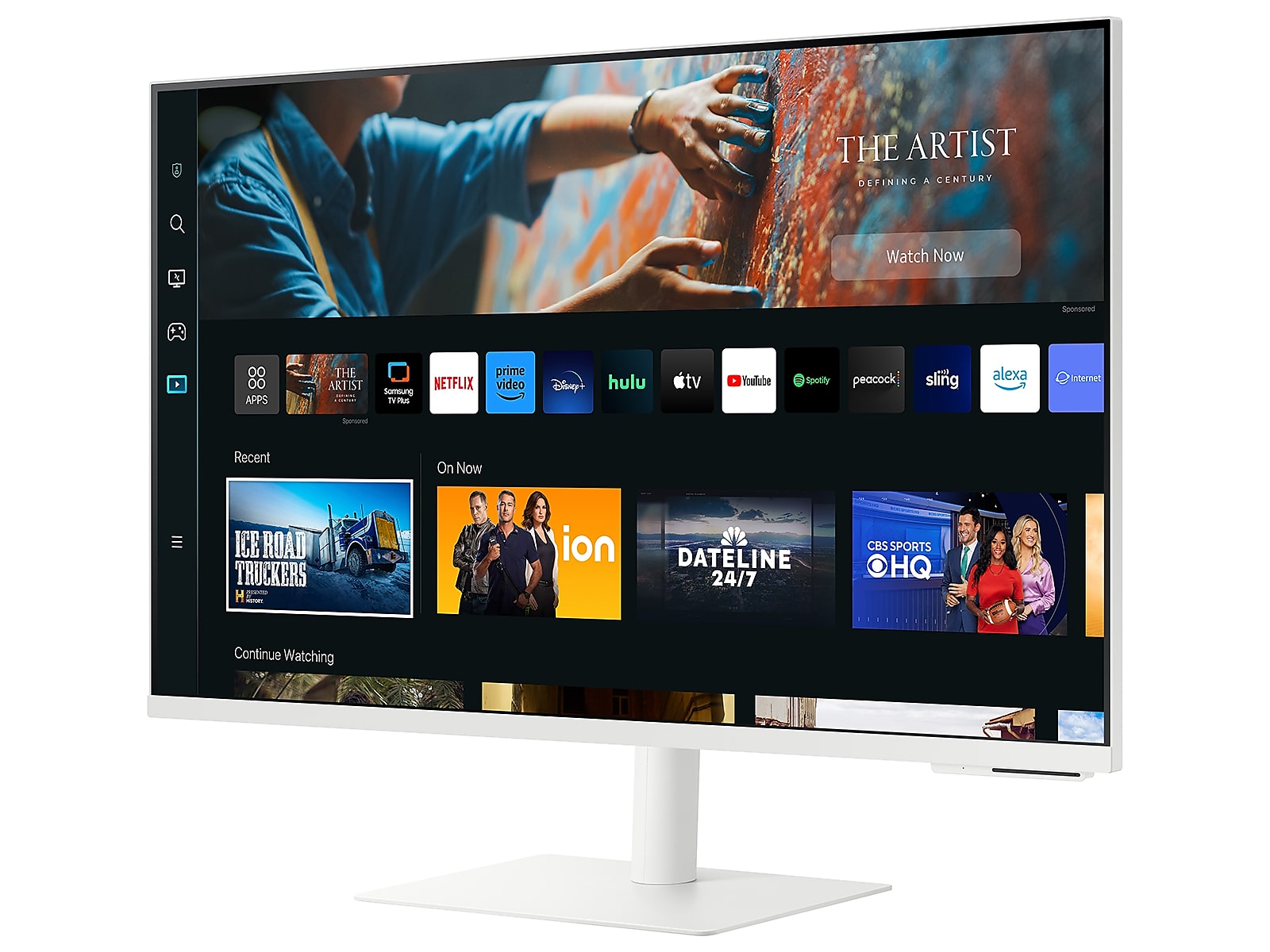 27" M70C Smart Monitor 4K UHD with Streaming TV USB-C and Ergonomic Stand in warm white(LS27CM701UNXZA)