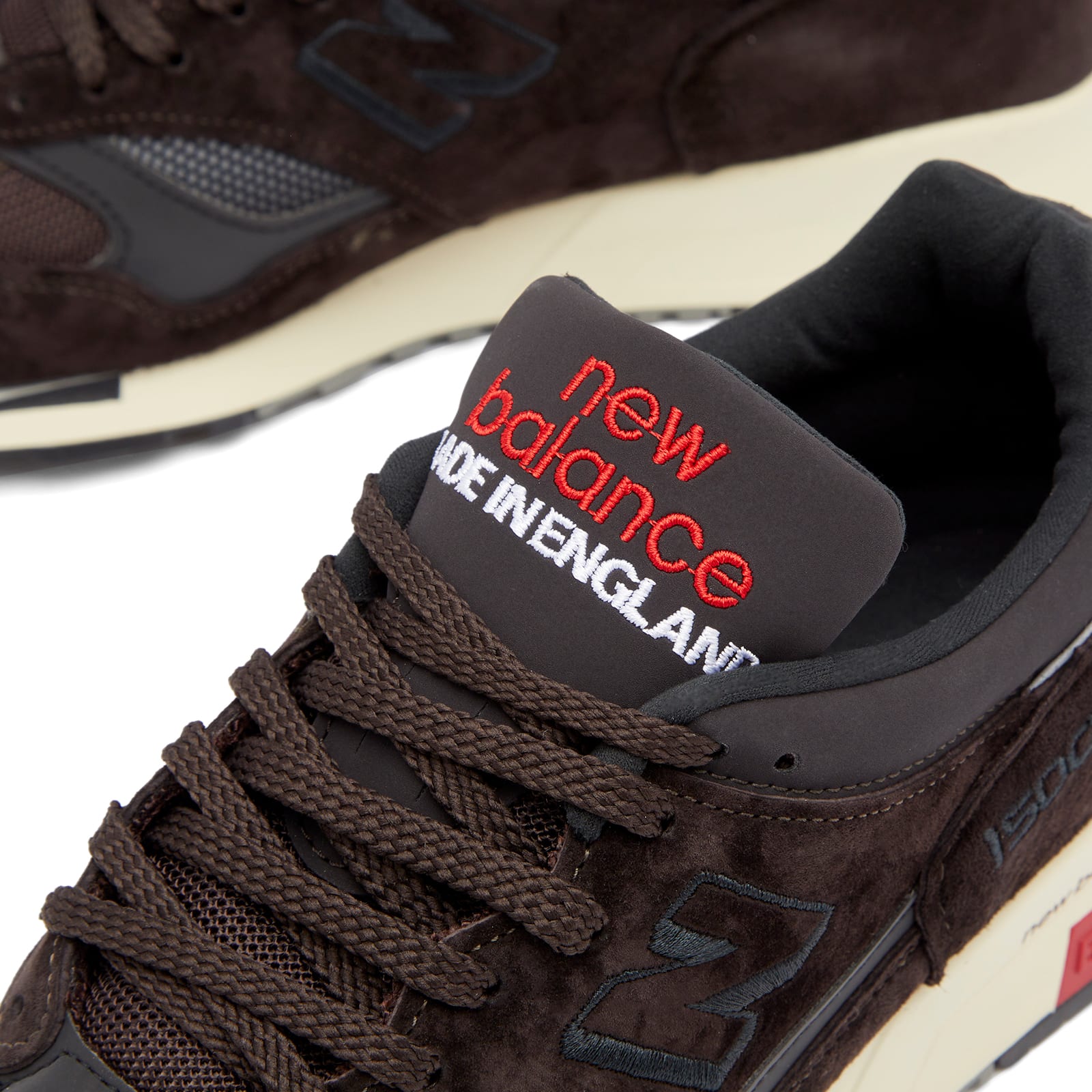 U1500BKR Sneaker Made in UK in Black Coffee