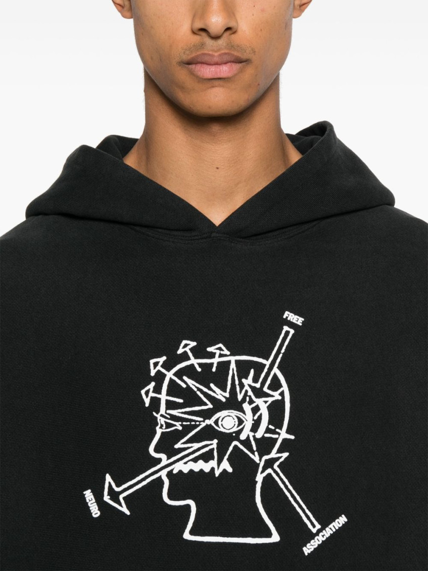 Black Neuro Free hoodie