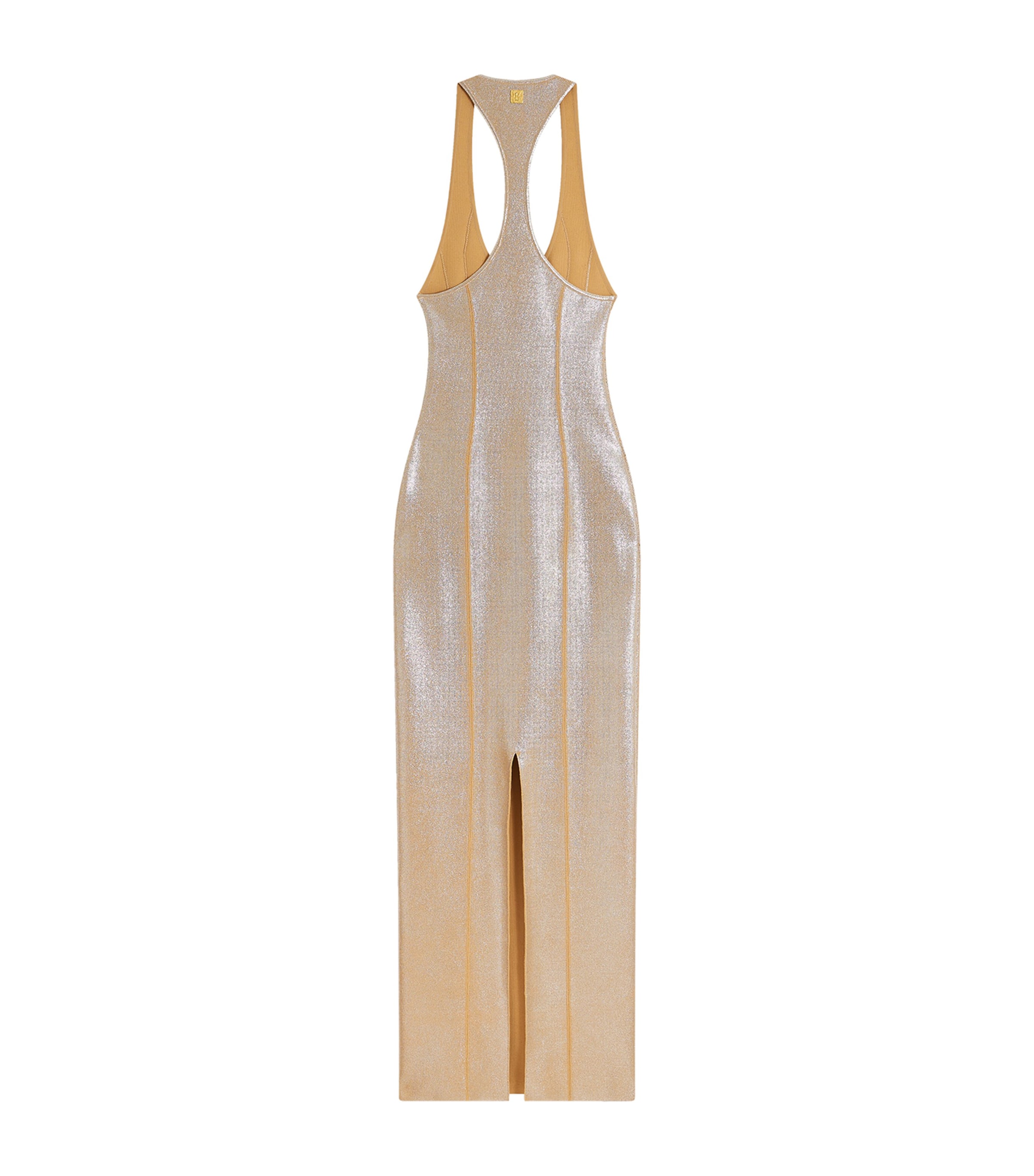 Knitted Keyhole Maxi Dress