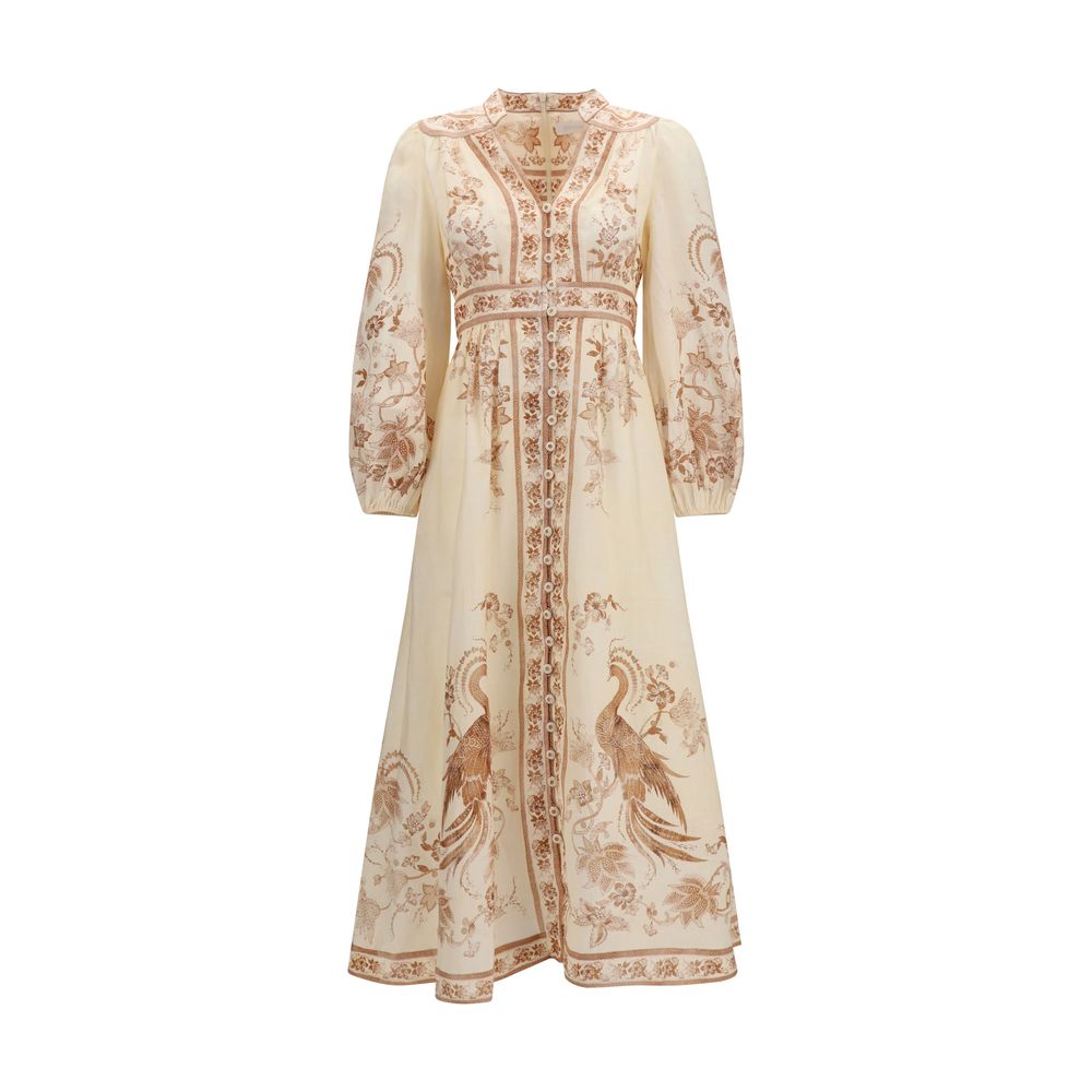 Indra Dress — Beige