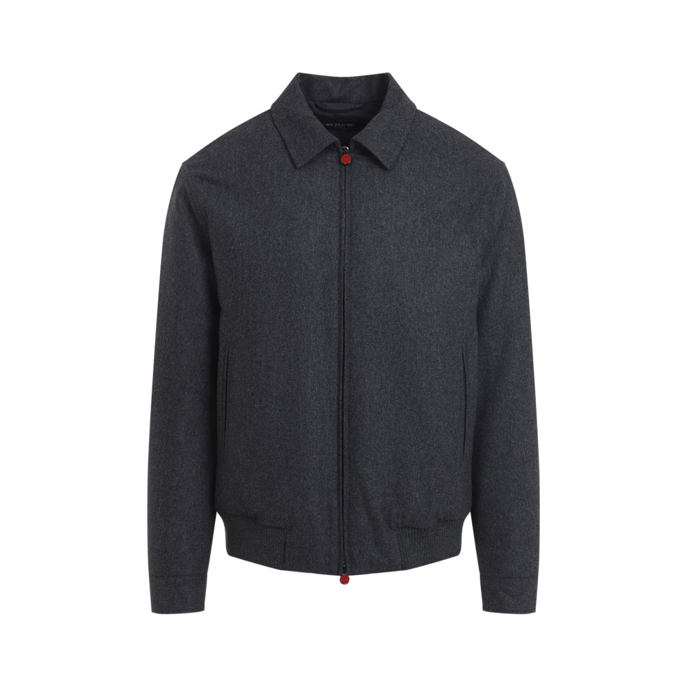 Dark Grey Zip Up Jacket